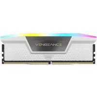 Kit Mémoire RAM Corsair Vengeance RGB DDR5 32 Go (2x16 Go) 6000 MHz CL40 Blanc - 5