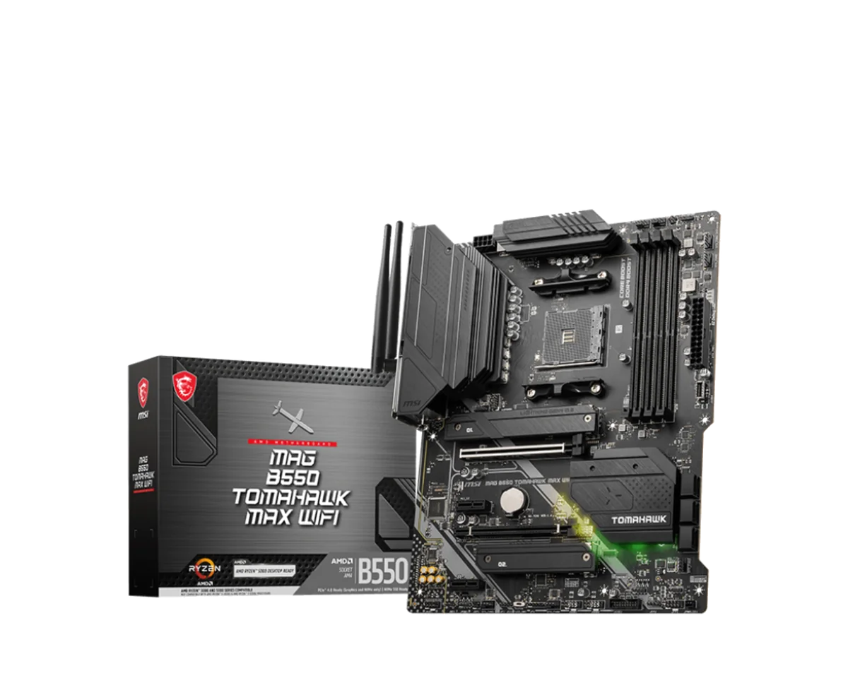 MSI MAG B550 TOMAHAWK MAX WIFI - Carte mère ATX AMD B550 AM4