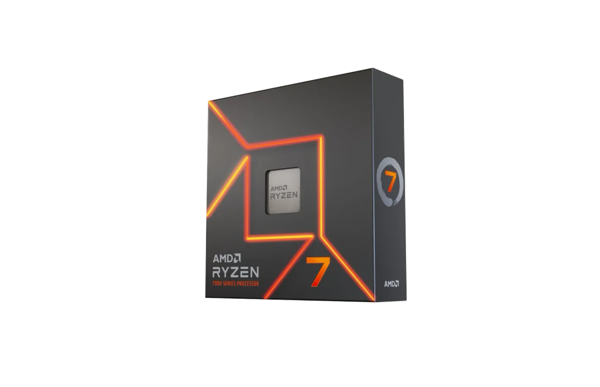 Processeur AMD Ryzen 7 7700X - Haute Performance pour Gaming et Création