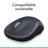 Souris Sans Fil Logitech M185 - Ambidextre, Grise - 9