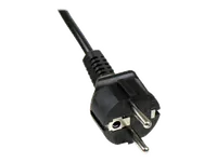 Câble d'alimentation Secteur Trefle Schuko CEE7 vers IEC C5 - 1m - 3