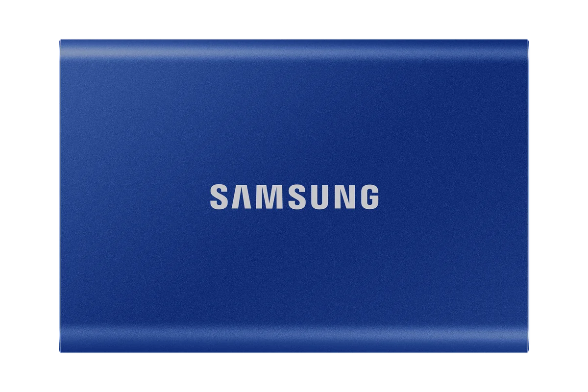 Samsung Portable SSD T7 2 To USB Type-C 3.2 Gen 2 (3.1 Gen 2) Bleu