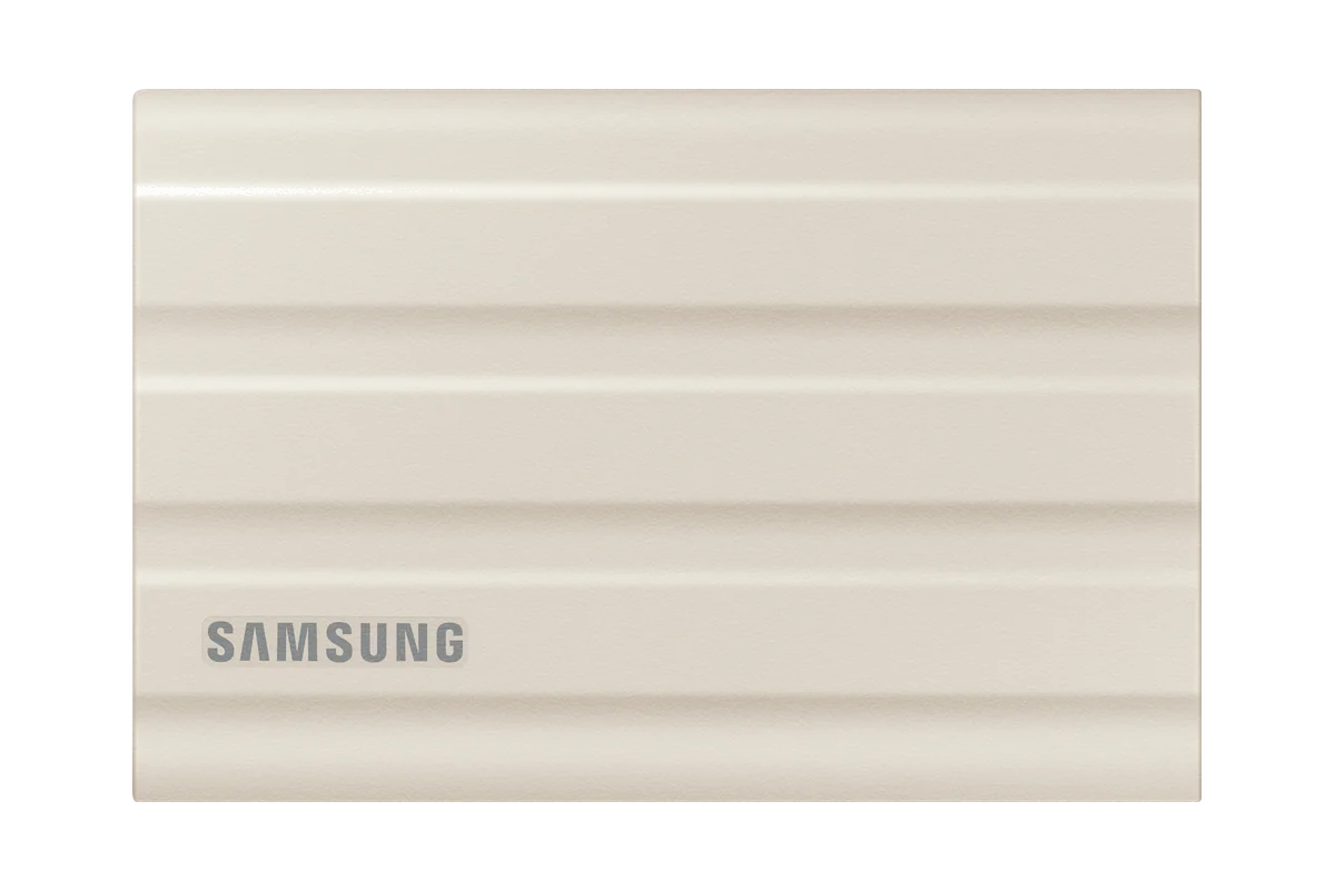 Samsung T7 Shield MU-PE1T0K - SSD Externe 1 To USB 3.2 Gen 2 Beige