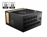 MSI MEG AI1300P PCIE5 unité d'alimentation d'énergie 1300 W 24-pin ATX ATX Noir - 1