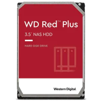 Disque Dur Interne Western Digital Red Plus 4 To 5400 Tr/min 256 Mo SATA III 3.5" - 3