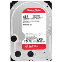 Disque Dur Interne Western Digital Red Plus 4 To 5400 Tr/min 256 Mo SATA III 3.5" - 4