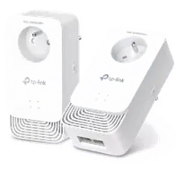 Kit CPL G.hn 2400 Mbps avec Prise Gigogne Intégrée - Pack de 2 - 2