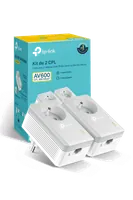 Kit CPL G.hn 2400 Mbps avec Prise Gigogne Intégrée - Pack de 2 - 3