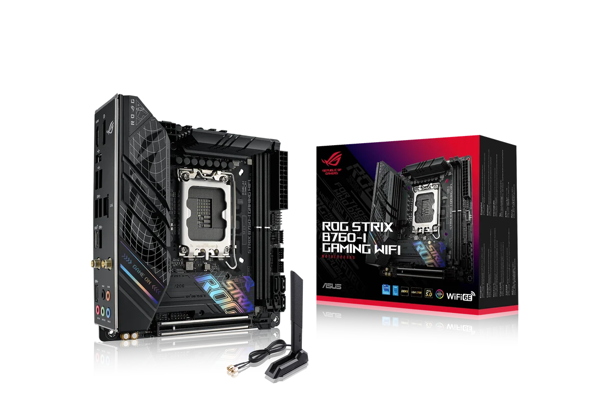 ASUS ROG STRIX B760-I GAMING WIFI Intel B760 LGA 1700 mini ITX