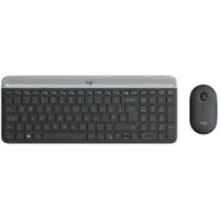Ensemble Clavier et Souris Sans Fil Logitech MK295 Silent - Noir Graphite - 5