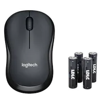 Souris Sans Fil Logitech M220 Silent - Noir, Ambidextre et Silencieuse