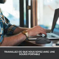 Souris Sans Fil Logitech M220 Silent - Noir, Ambidextre et Silencieuse - 13