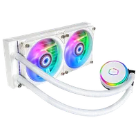 Kit Watercooling AIO Cooler Master MasterLiquid PL240 Flux White Edition 240mm ARGB