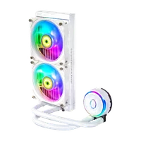 Kit Watercooling AIO Cooler Master MasterLiquid PL240 Flux White Edition 240mm ARGB - 4