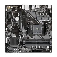 GIGABYTE B550M K Carte mère - Processeurs AMD Ryzen 5000, jusqu'à 4733 MHz DDR4, 1xPCIe 4.0 + 1xPCIe 3.0 M.2, LAN 1GbE, USB 3.2 Gen 1 - 4