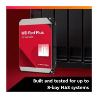 Disque Dur Interne Western Digital Red Plus 6 To NAS SATA III 3.5" - 2