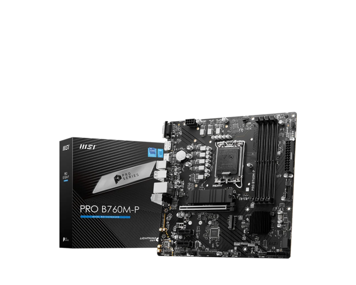 MSI PRO B760M-P carte mère Intel B760 LGA 1700 micro ATX