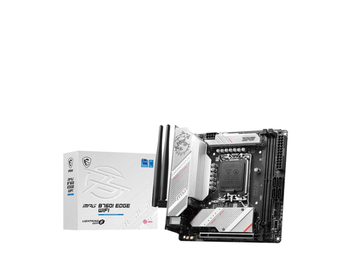 MSI MPG B760I EDGE WIFI carte mère Intel B760 LGA 1700 mini ATX