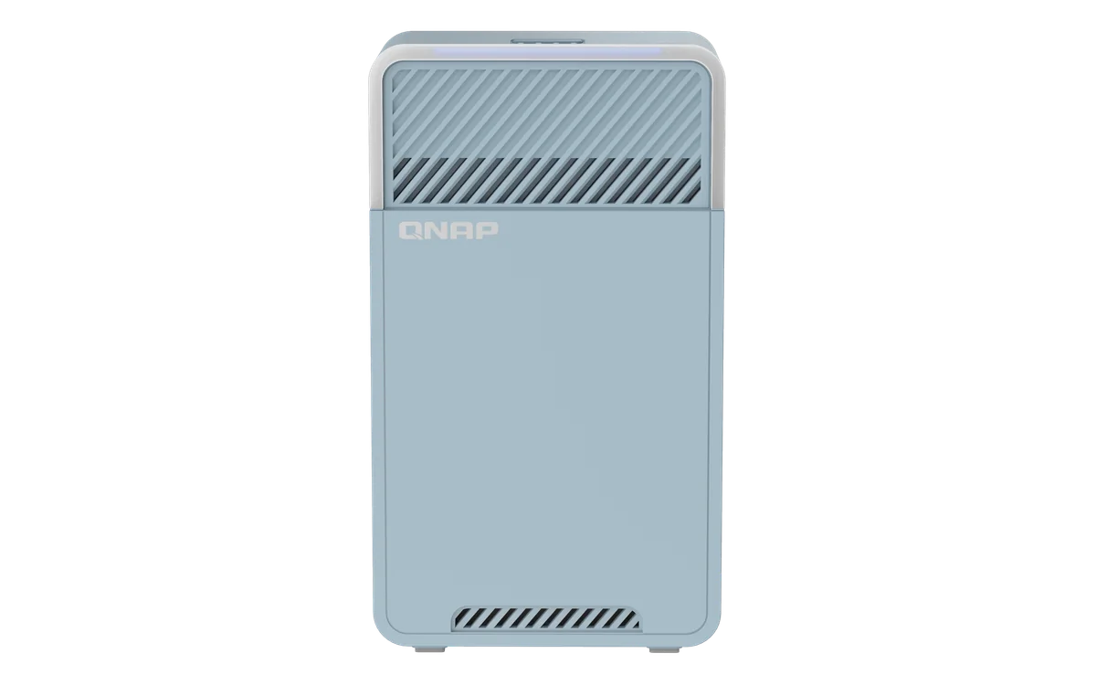 QNAP QMiro-201W routeur sans fil Gigabit Ethernet Bi-bande (2,4 GHz / 5 GHz) Bleu