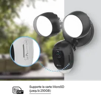 Caméra de Sécurité Intelligente Extérieure LC3 avec Projecteur 4MP 2K et Sirène 100dB - 3