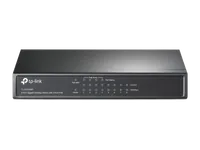 TP-Link TL-SG1008P Géré Gigabit Ethernet (10/100/1000) Connexion Ethernet, supportant l'alimentation via ce port (PoE) Gris - 1