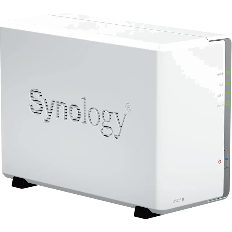 Serveur NAS Synology DiskStation DS223j - Stockage Centralisé et Cloud Privé