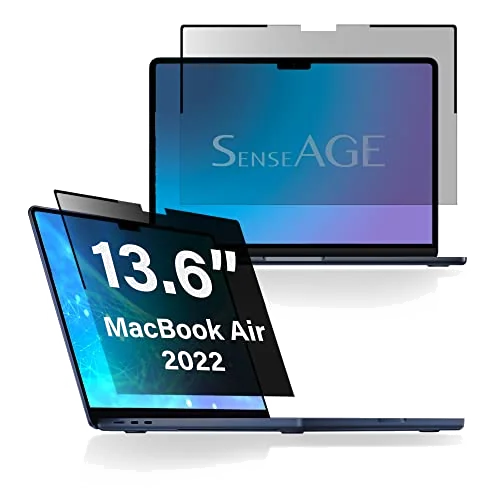 Filtre de Confidentialité Magnétique 2-Way pour MacBook Air 13.6" M2/M3
