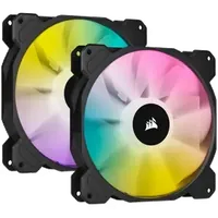 Ventilateur Boîtier Corsair iCUE LINK QX120 RGB 12 cm Noir - Starter Kit