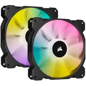 Ventilateur Boîtier Corsair iCUE LINK QX120 RGB 12 cm Noir - Starter Kit