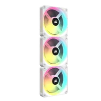 Ventilateur Boîtier Corsair iCUE LINK QX120 RGB 12 cm Noir - Starter Kit - 7
