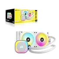 Refroidisseur Liquide Corsair H100i RGB 240mm Blanc - Performance et Style - 9