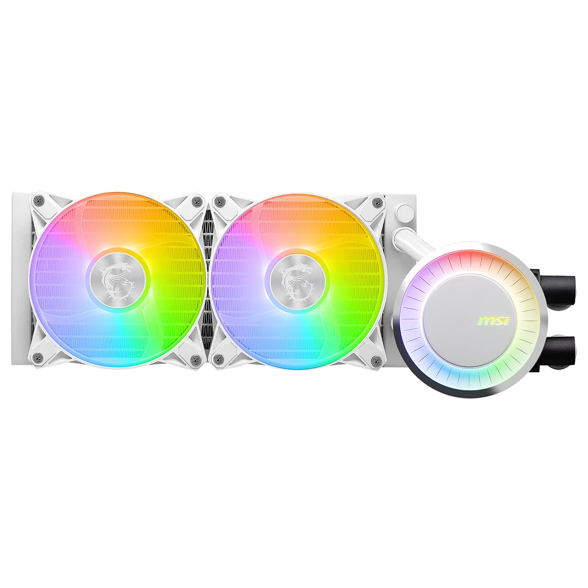 MSI MAG Coreliquid E240 WHITE Carte-mère, Processeur Kit de refroidissement du liquide 12 cm Blanc