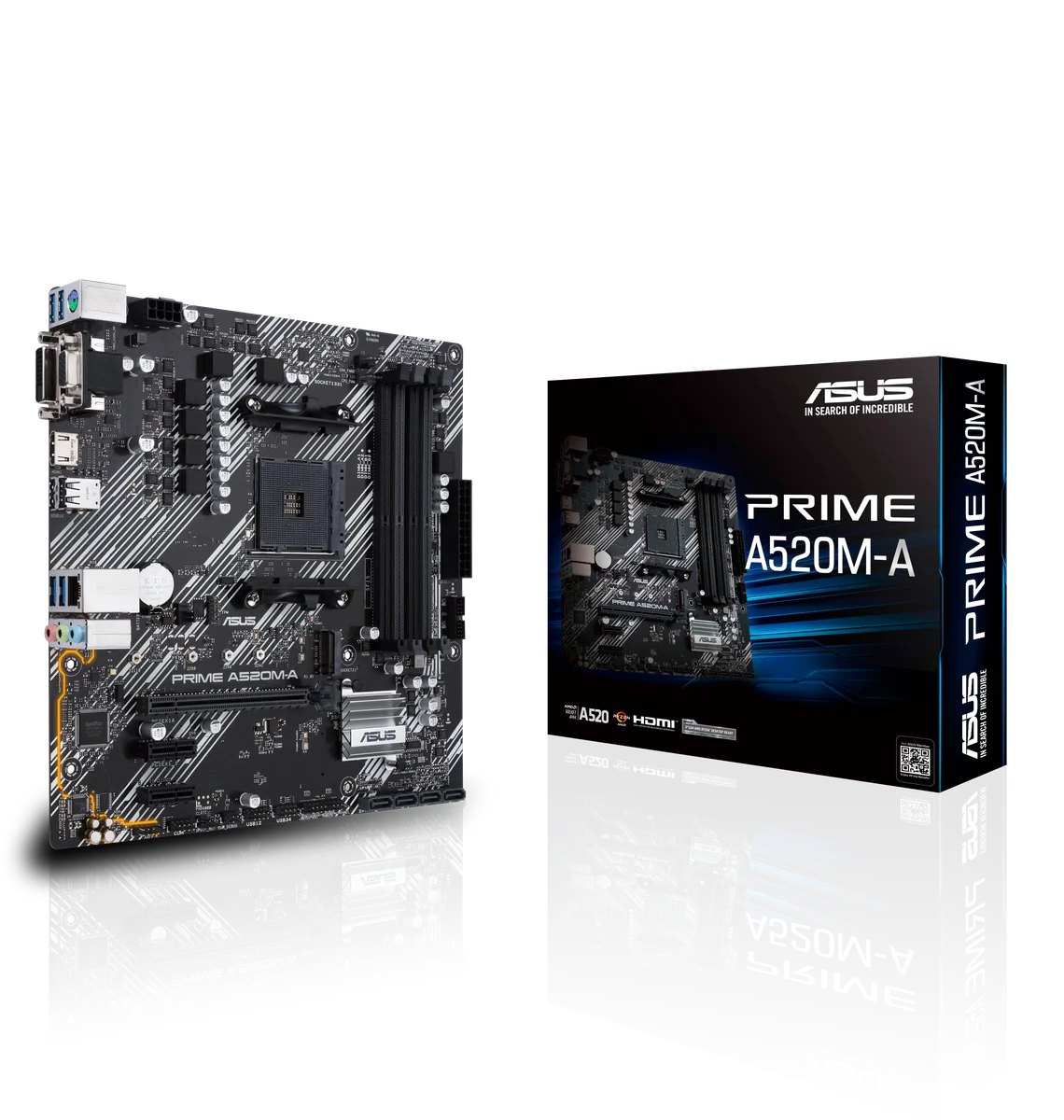 ASUS PRIME A520M-A II/CSM AMD A520 Emplacement AM4 micro ATX