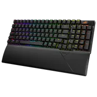 ASUS ROG Strix Scope II 96 Wireless clavier Gaming USB + RF Wireless + Bluetooth AZERTY Français Noir - 2