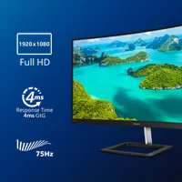 Philips E Line 322E1C/00 écran plat de PC 80 cm (31.5") 1920 x 1080 pixels Full HD LCD Noir - 3