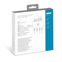 Station d'accueil USB-C 9-en-1 Portable avec HDMI 4K - 5
