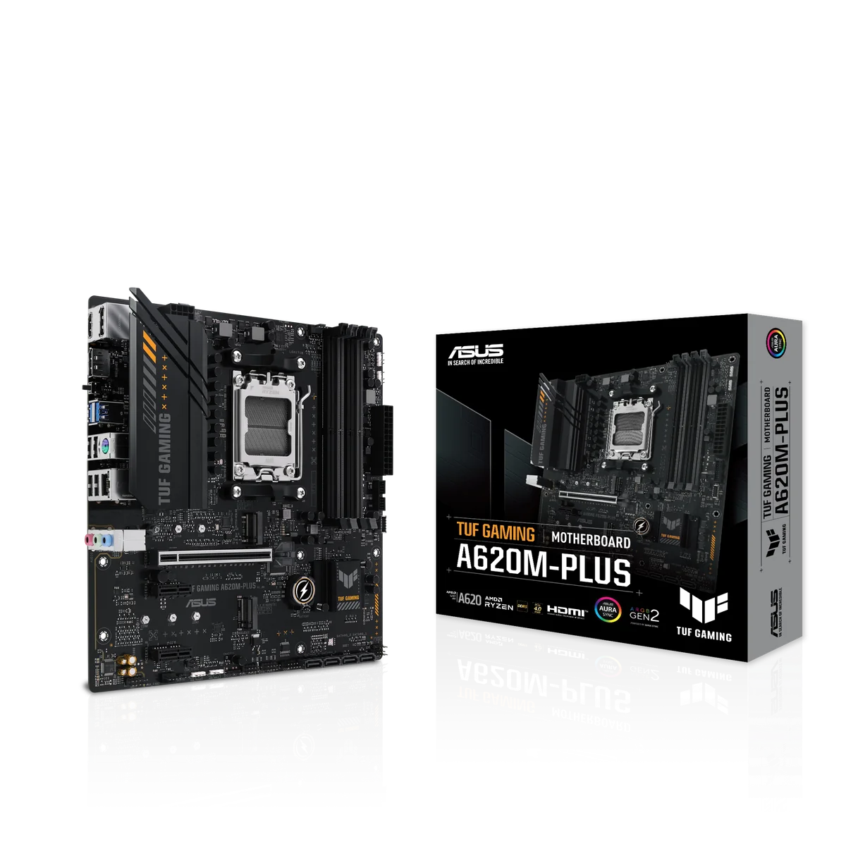 ASUS TUF GAMING A620M-PLUS AMD A620 Emplacement AM5 micro ATX