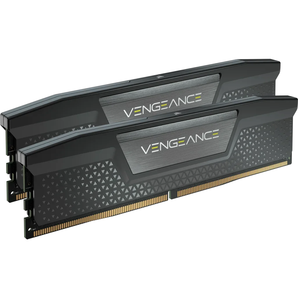 Kit Barrettes mémoire 32Go (2x16Go) DIMM DDR5 Corsair Vengeance  6000MHz (Noir)