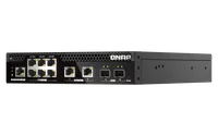 QNAP QSW-M2106PR-2S2T commutateur réseau Géré L2 10G Ethernet (100/1000/10000) Connexion Ethernet, supportant l'alimentation via ce port (PoE) 1U Noir - 6