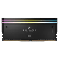 Kit Mémoire RAM Corsair Dominator Titanium RGB DDR5 64 Go (2x32 Go) 6600 MHz CL32 - 7
