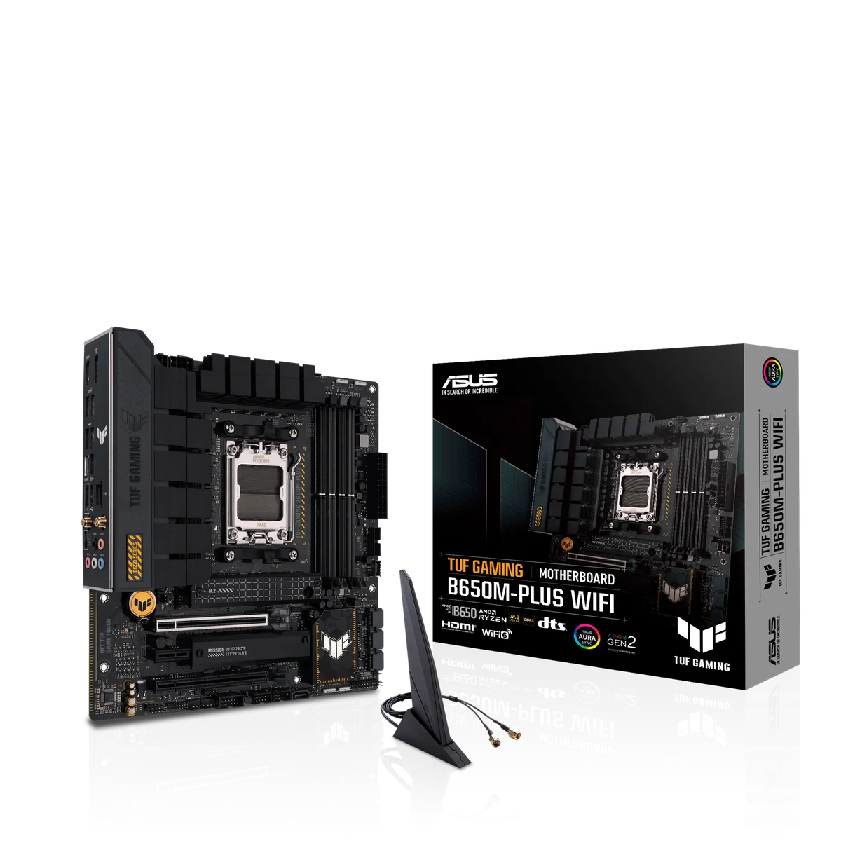 ASUS TUF GAMING B650M-PLUS WIFI AMD B650 Emplacement AM5 micro ATX