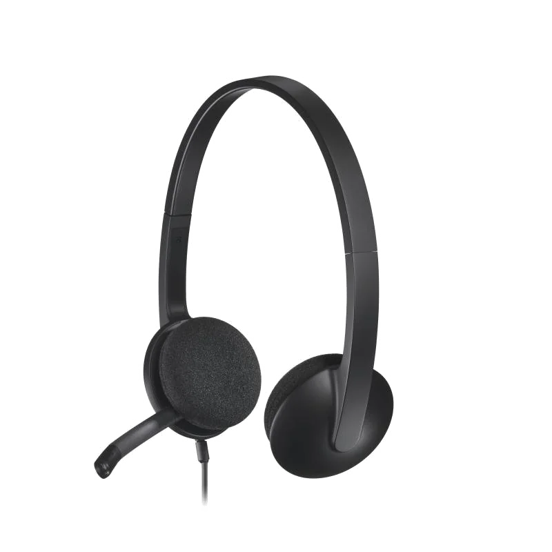 Casque Micro Logitech Headset H340 USB (Noir)