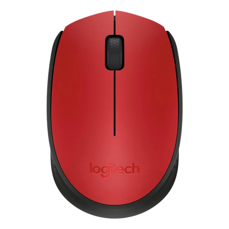 Souris sans fil Logitech Cordless Laser M171 (Noir/Rouge)
