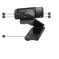 Webcam Logitech HD Pro C920 Refresh - Full HD 1080p pour des appels vidéo d'exception - 15