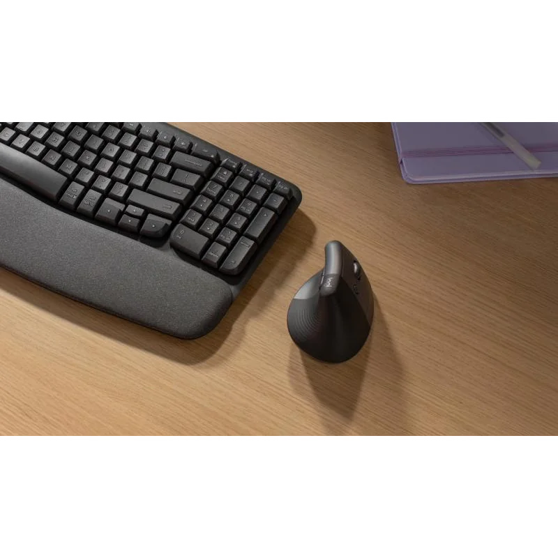 Souris Ergonomique Verticale sans Fil Logitech Lift - Graphite