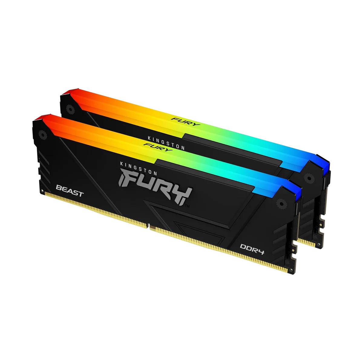 Kingston Technology FURY Beast 32GB 3600MT/s DDR4 CL18 DIMM (Kits de 2) RGB