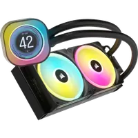 Corsair CW-9061007-WW système de refroidissement d?ordinateur Processeur Refroidisseur d'air 12 cm Noir 2 pièce(s) - 2