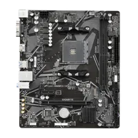 GIGABYTE Carte mère A520M K V2 - Prend en charge les processeurs AMD Ryzen série 5000 AM4, jusqu'à 5100MHz DDR4 (OC), PCIe Gen3 x4 M.2, LAN GbE, USB 3.2 Gen 1 - 3