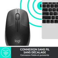 Logitech M190 Noir Sans Fil  *910-005905 - 9