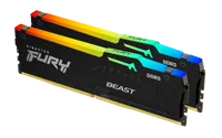 Kingston Technology FURY Beast 16 Go 5200 MT/s DDR5 CL40 DIMM (Kits de 2) RGB